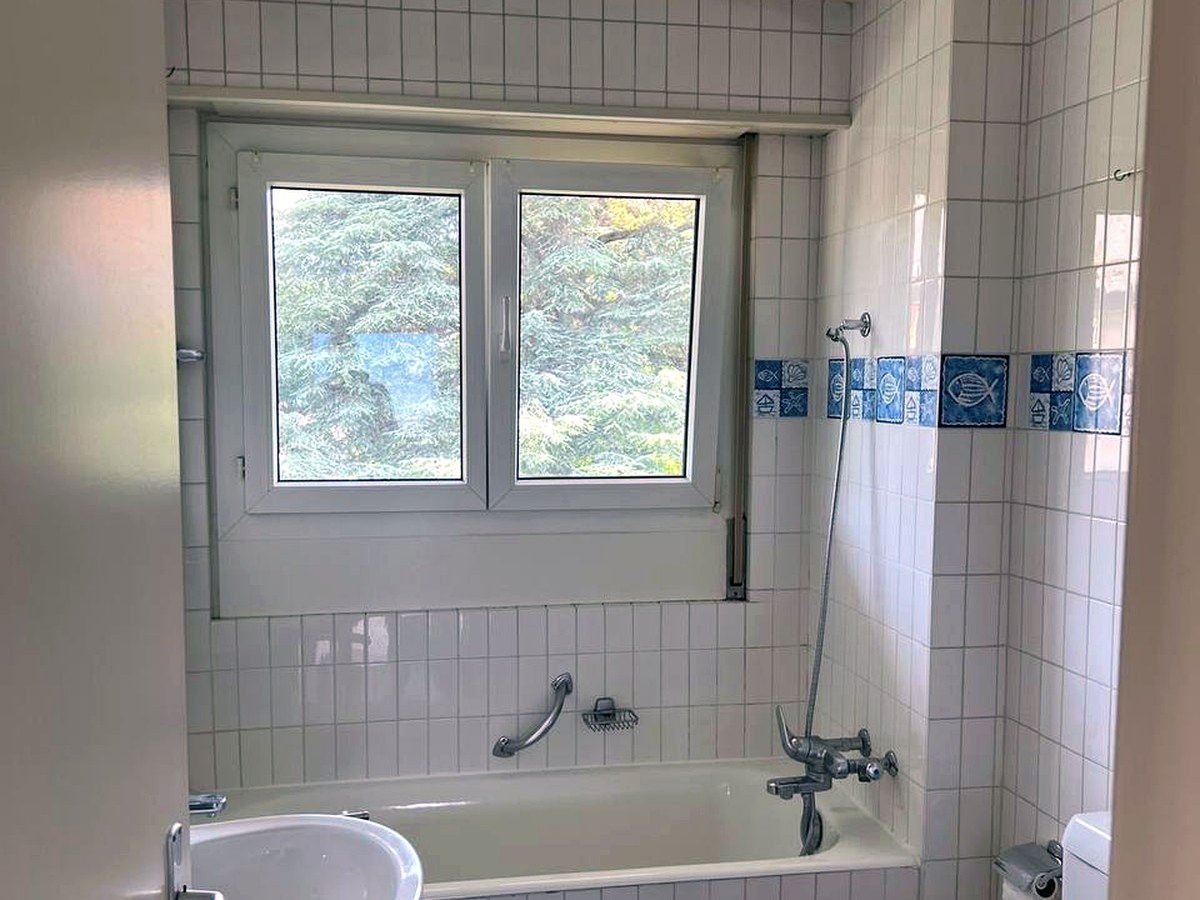 Salle de bain avant rénovation